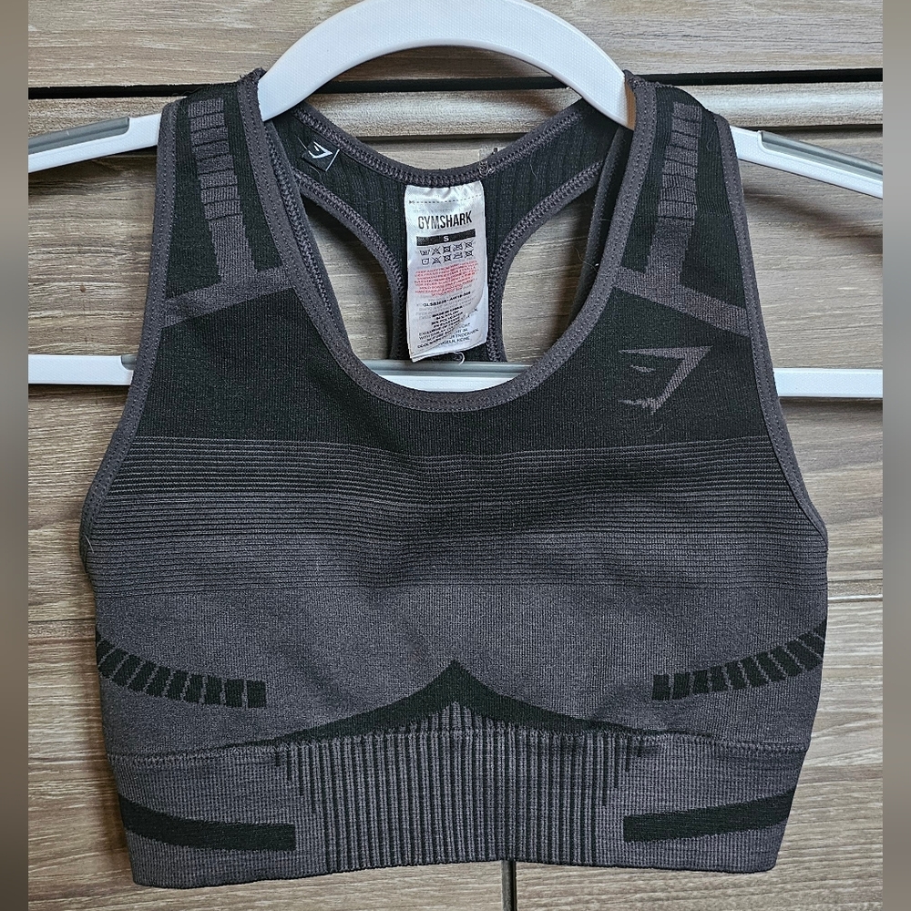 Gymshark Sports bra, Size Small, black